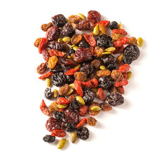 Made In Nature product beside measuring spoon illustrating portion size and serving guidance