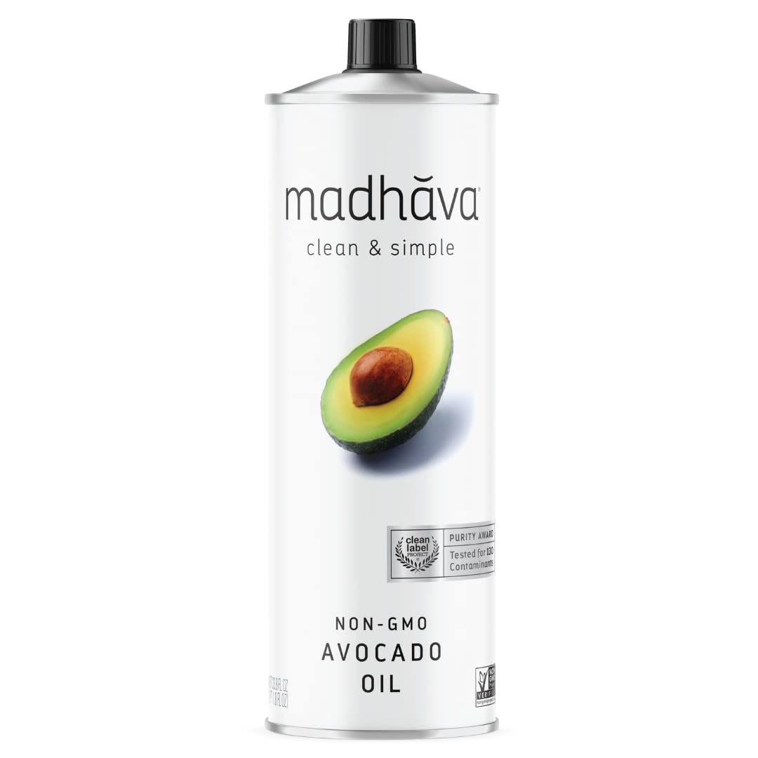 Madhava front tin showing product packaging and quantity benefit