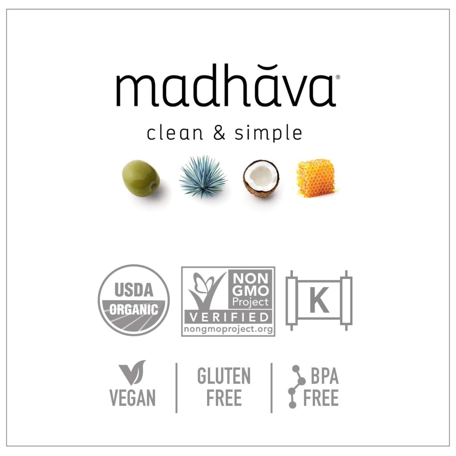 Madhava spoon measuring coconut sugar demonstrating easy 1:1 substitution benefit