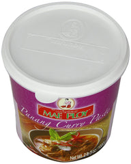 Mae Ploy tub front packaging showing brand and 1kg size for reliable authentic flavor