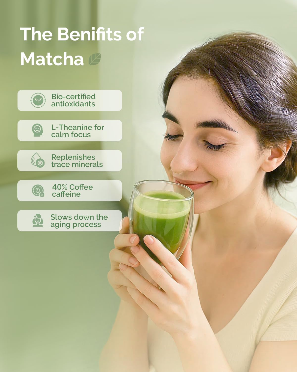 Maestri House whisked matcha in bowl demonstrating frothy texture and preparation benefit