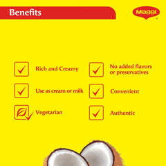 Nestle Professional Maggi reconstituted coconut milk in bowl delivering creamy texture