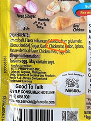 Maggi Magic Sarap single sachet in hand illustrating portable seasoning convenience