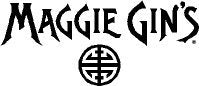 MAGGIE GIN'S 13 oz bottle held in hand to show size and convenience