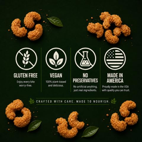 The Magic Bavarian Nuts portion held in hand illustrating 9 oz size and portable snack benefit