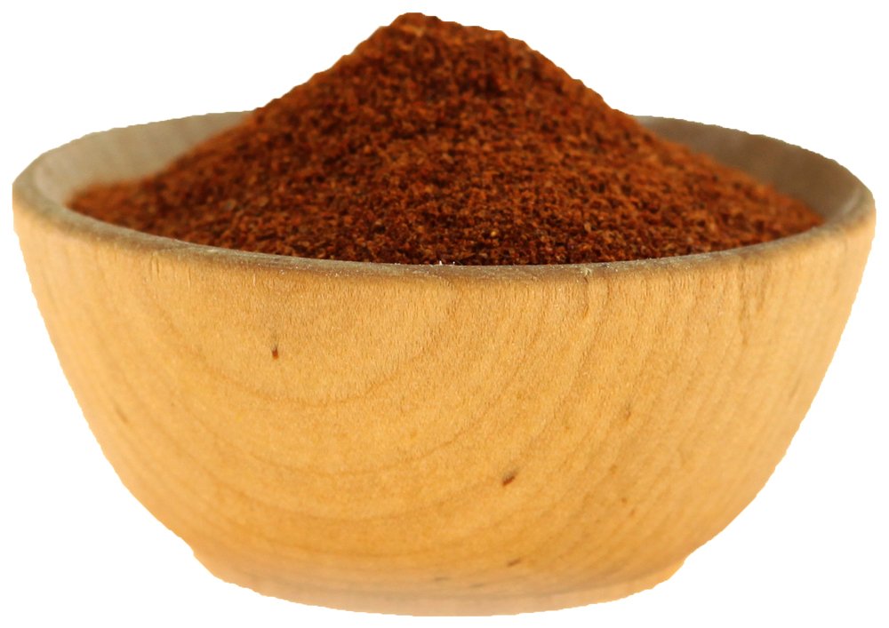 Magic Plant close-up of fine Red Carolina Reaper powder texture, ready to blend into recipes