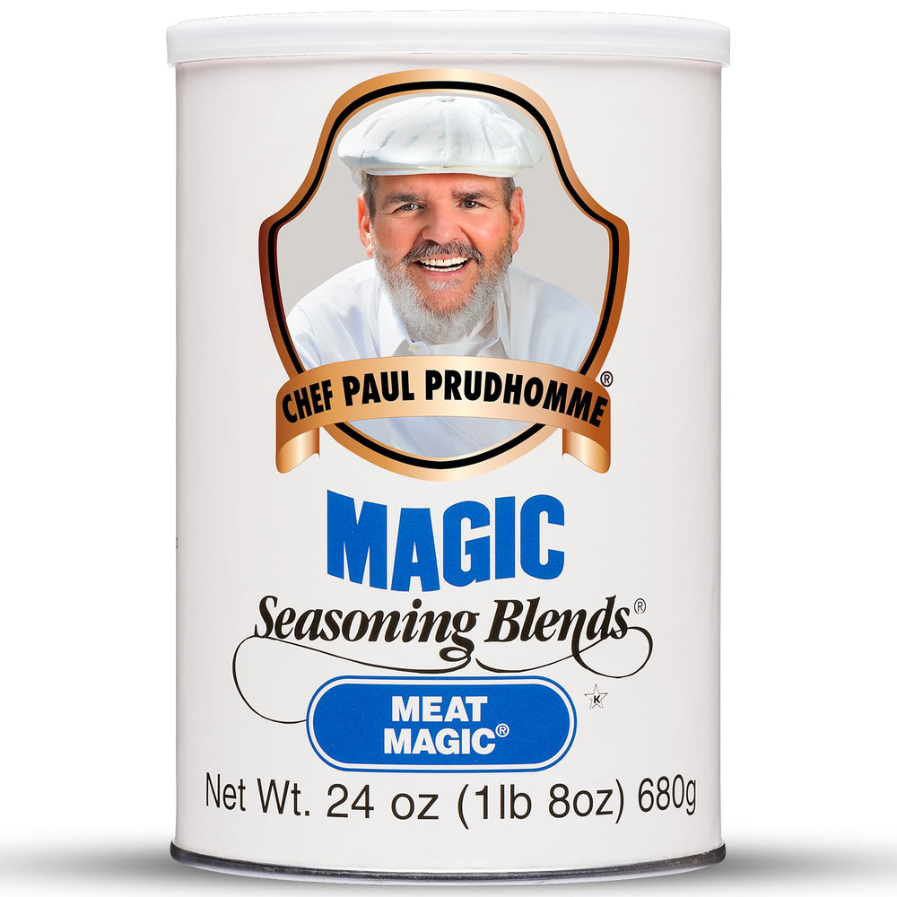 Magic Seasoning Blends Meat Magic front packaging showing bold label and 24 oz size