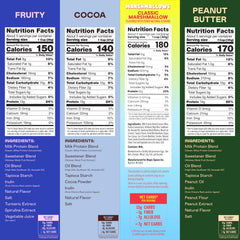 Four Magic Spoon flavor bags arranged to show variety and options