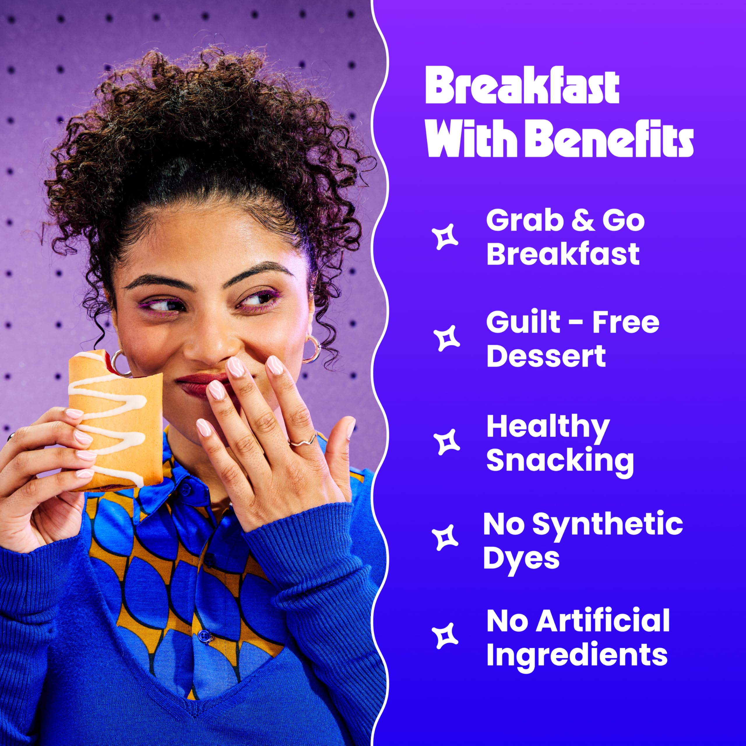 Magic Spoon nutrition label for S'mores pastry showing protein benefits