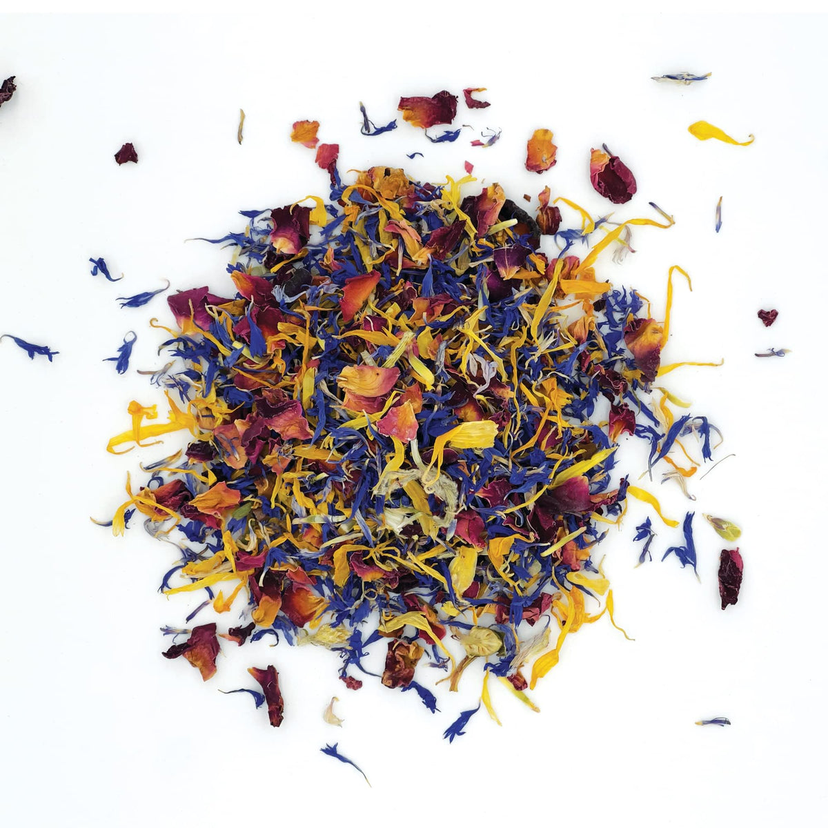 MagJo front packaging showing resealable pouch and vibrant petals for easy storage