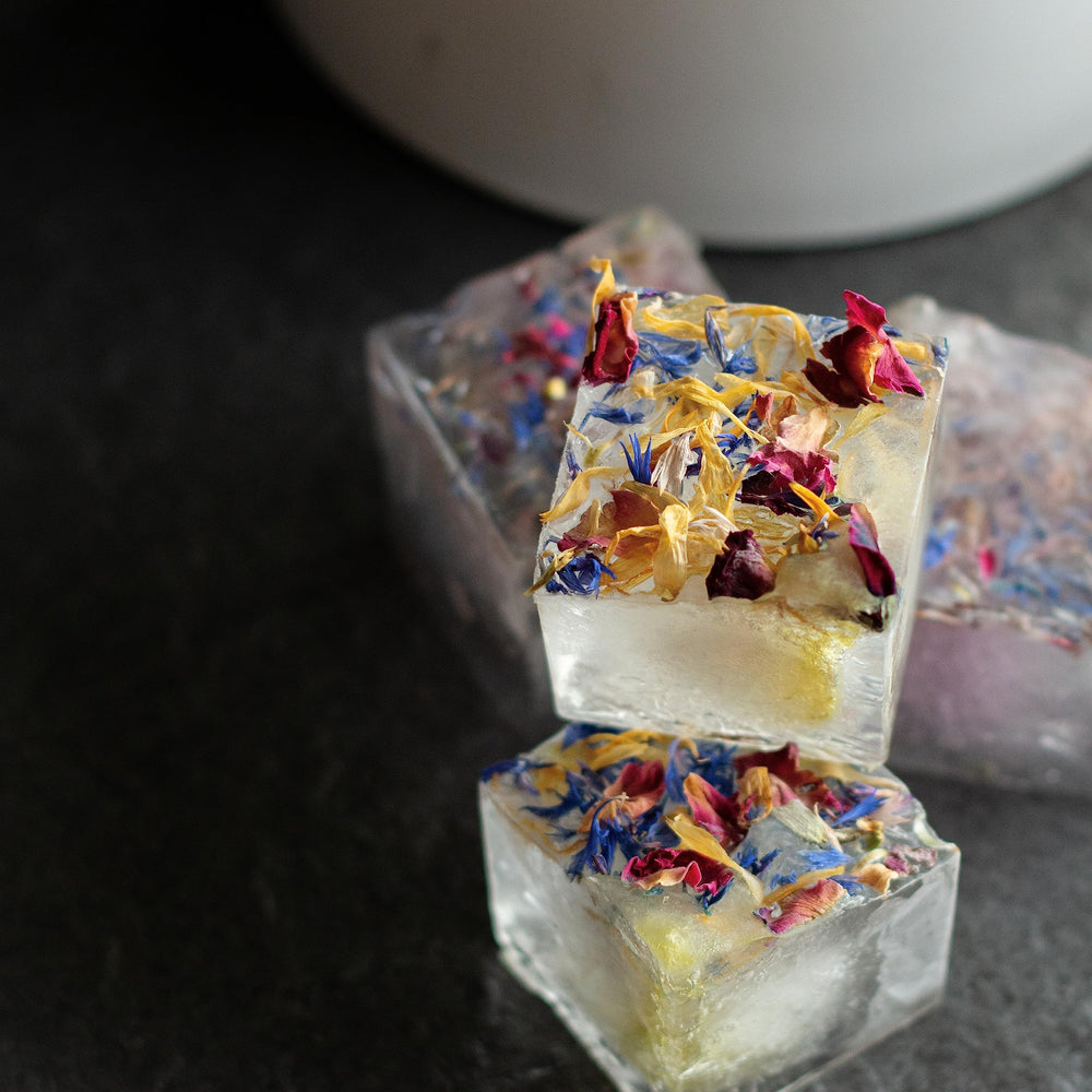 MagJo petals floating in cocktail glass enhancing visual and aromatic appeal