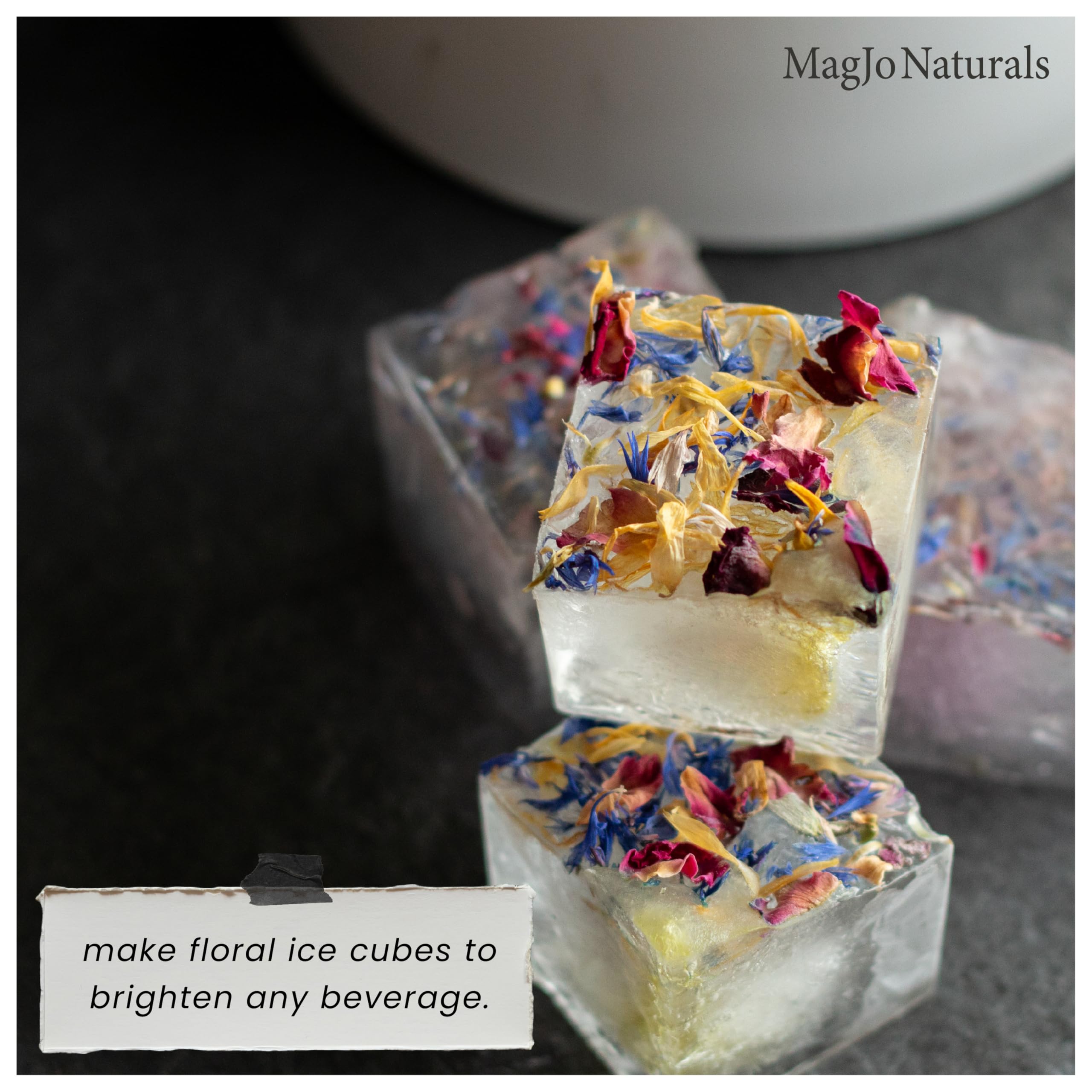 MagJo petals decorating cake for attractive presentation