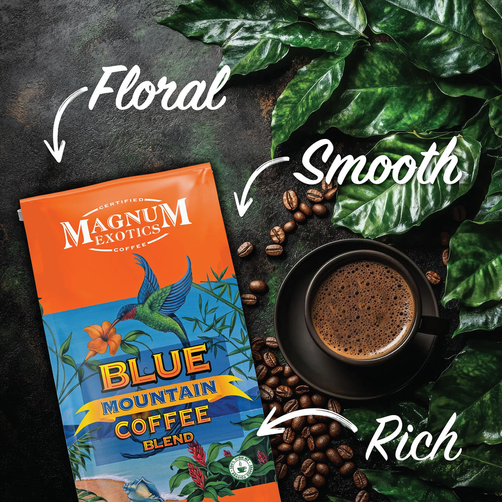 Magnum Exotics pour-over brewing highlighting floral notes