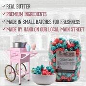 MainStreet popcorn in bowl at party showing playful cotton candy flavor benefit for gatherings
