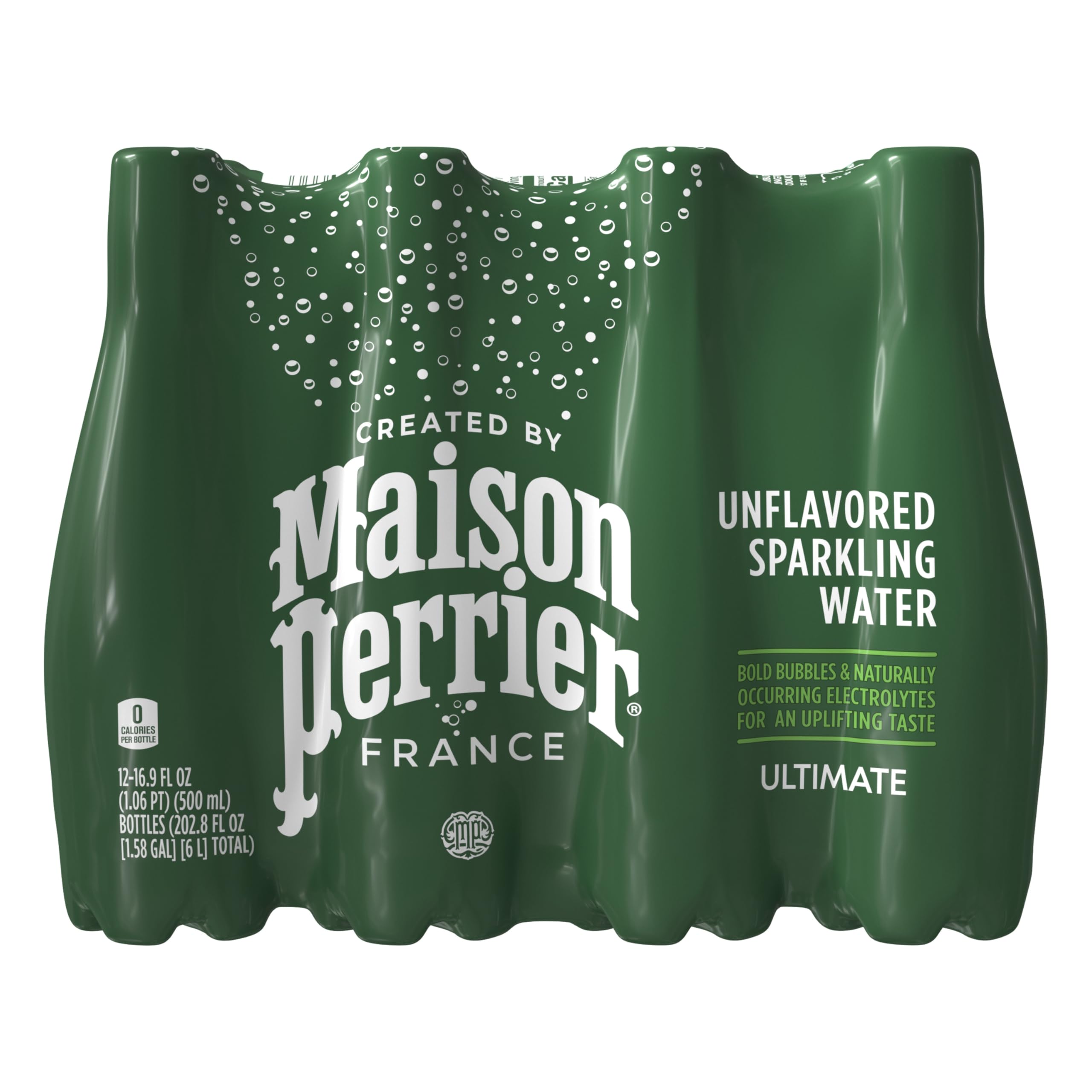 Maison Perrier case of twelve stacked for family gatherings and events
