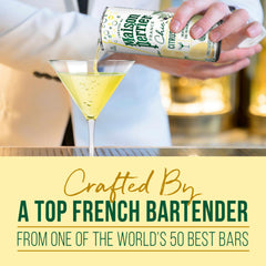 Maison Perrier poured over ice in glass illustrating chilled serving and immediate refreshment benefit