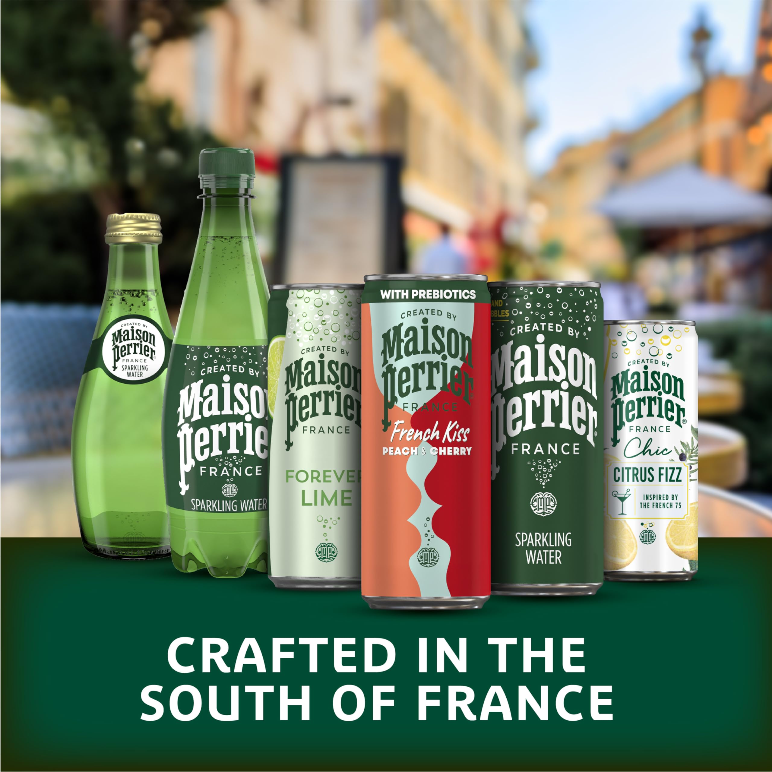 Maison Perrier used as mocktail mixer to enhance drinks without calories