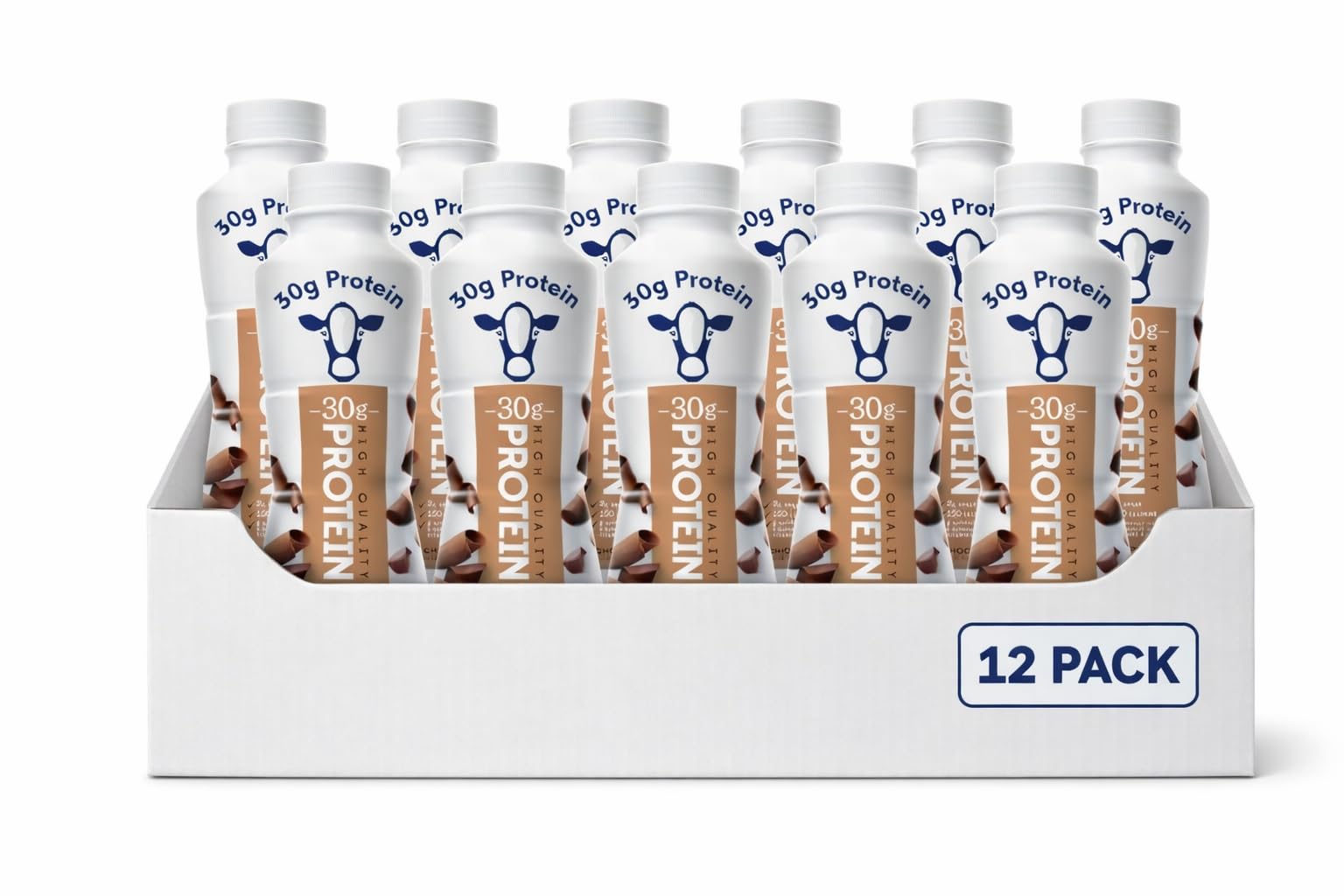MAJUU CONNECT close-up of bottle label showing protein and low sugar benefits