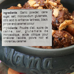 Mama Sita's powdered adobo mix close-up showing fine texture for fast dissolving
