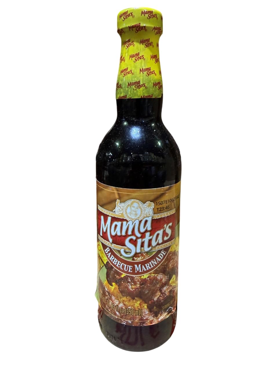 Mama Sita's front packaging showing bottle and easy-pour convenience