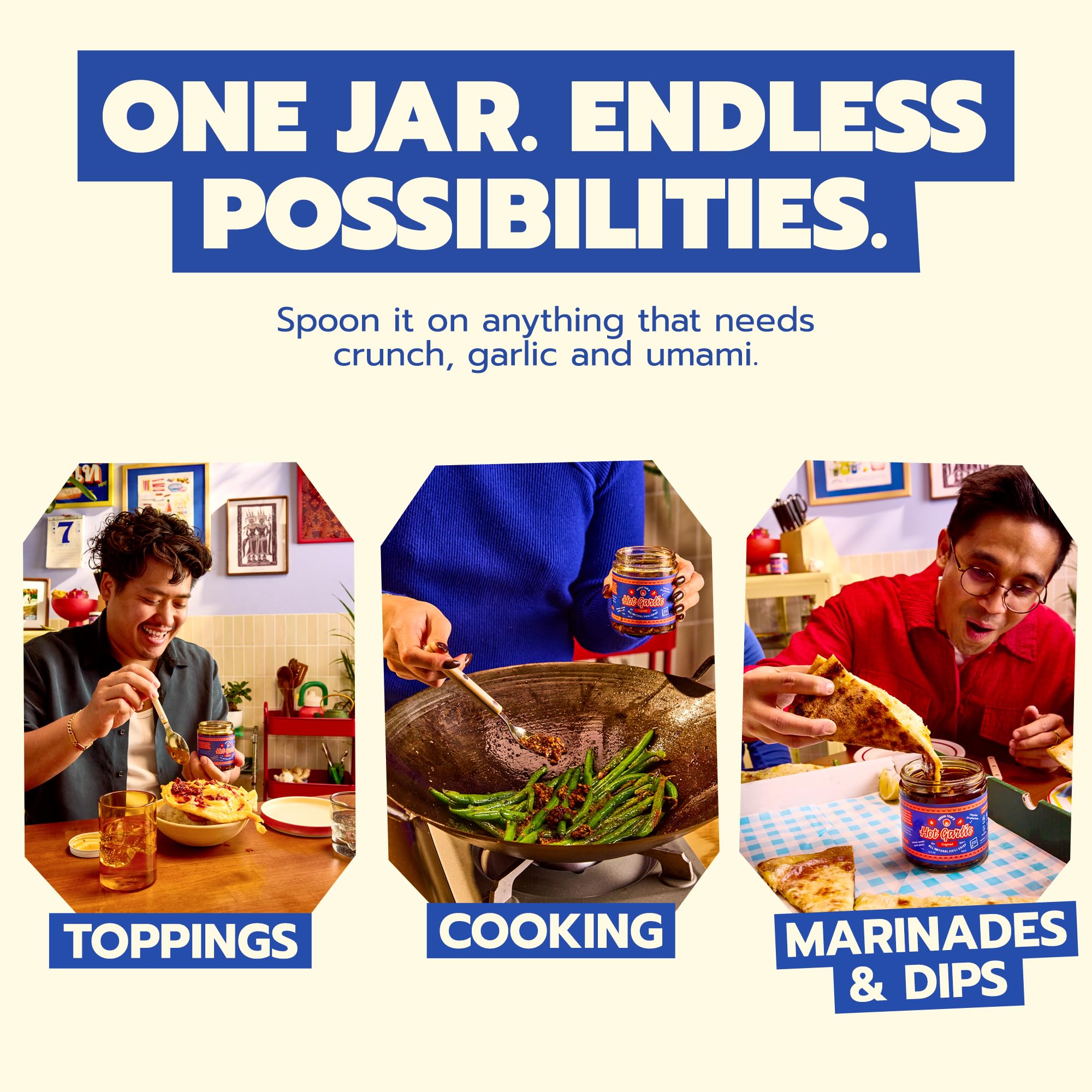 Mama Teav's drizzled on sunny side up eggs giving flavor boost