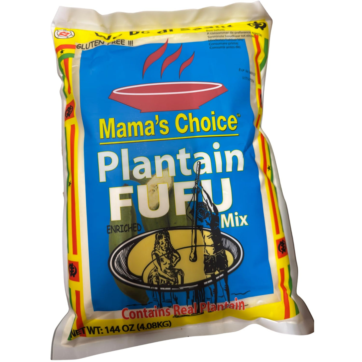 MAMA'S CHOICE front packaging 10LB bag showing product label and size benefit