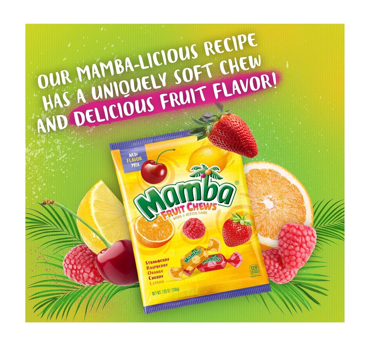 Mamba product label close-up with ingredient details for reassurance