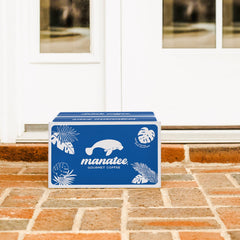 Manatee Gourmet Coffee pods loaded in Keurig brewer for quick consistent brewing benefit