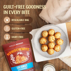 Manischewitz macaroons served in a bowl for easy sharing and convenience