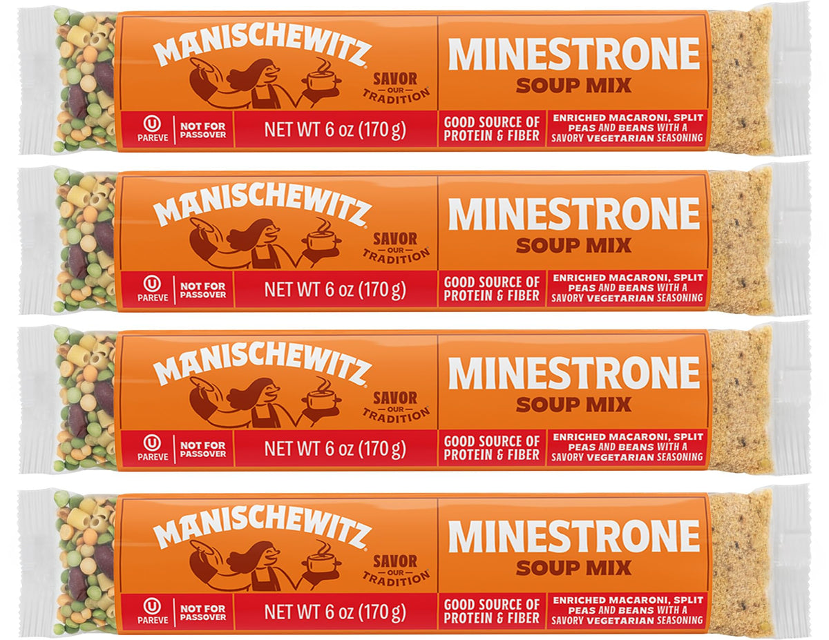 Manischewitz front packaging showing brand and easy-prep benefit