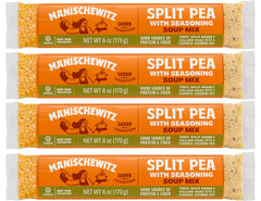 Manischewitz front packaging shows brand and 4-pack convenience for fast meals