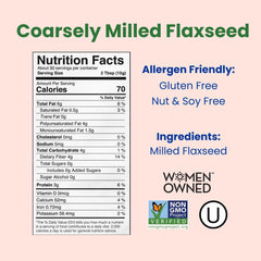 Manitoba Flax mixed into bread batter for improved structure and fiber boost