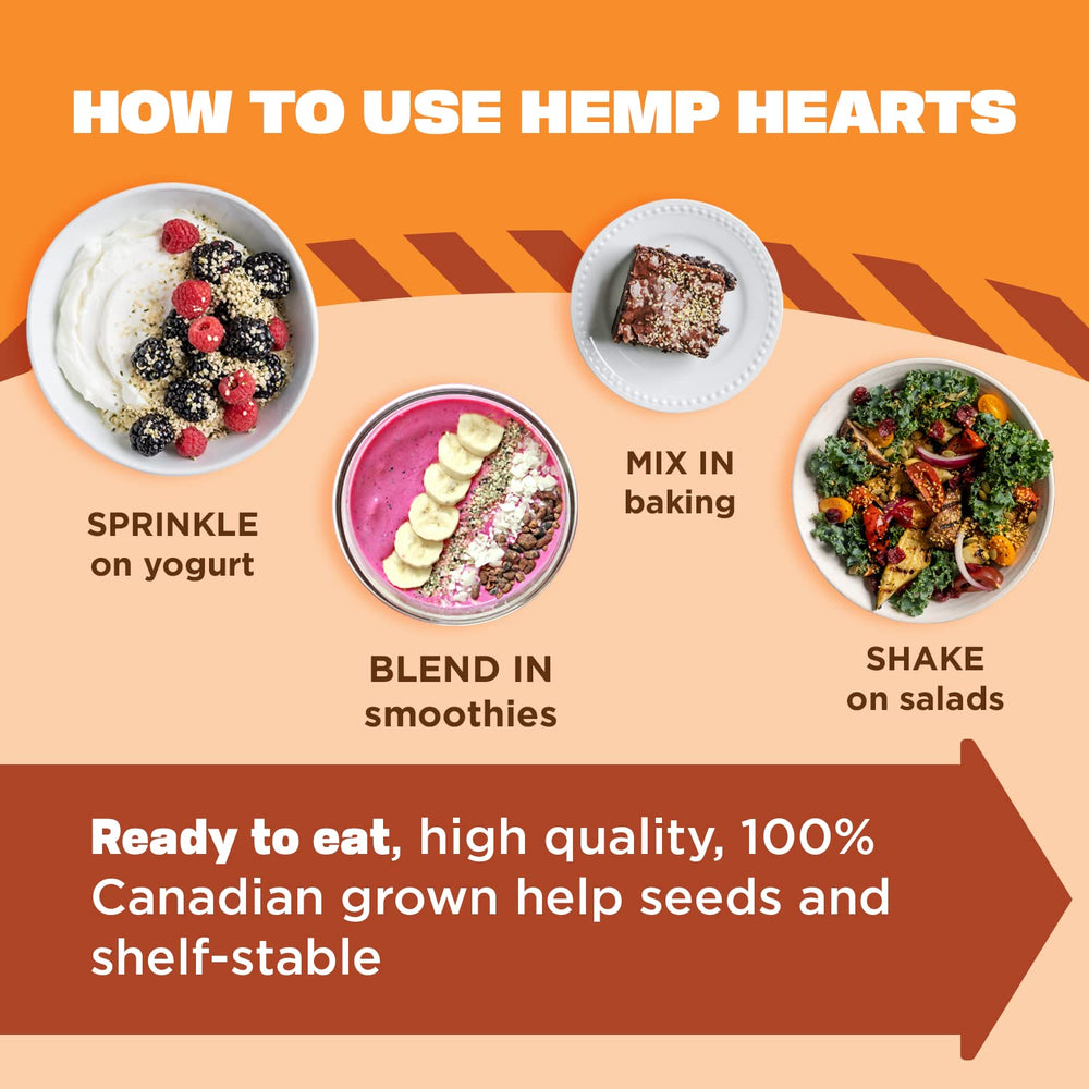 Manitoba Harvest hemp hearts blended into smoothie adding creaminess and nutrition
