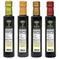 Mantova fig bottle label close-up showing organic Modena origin