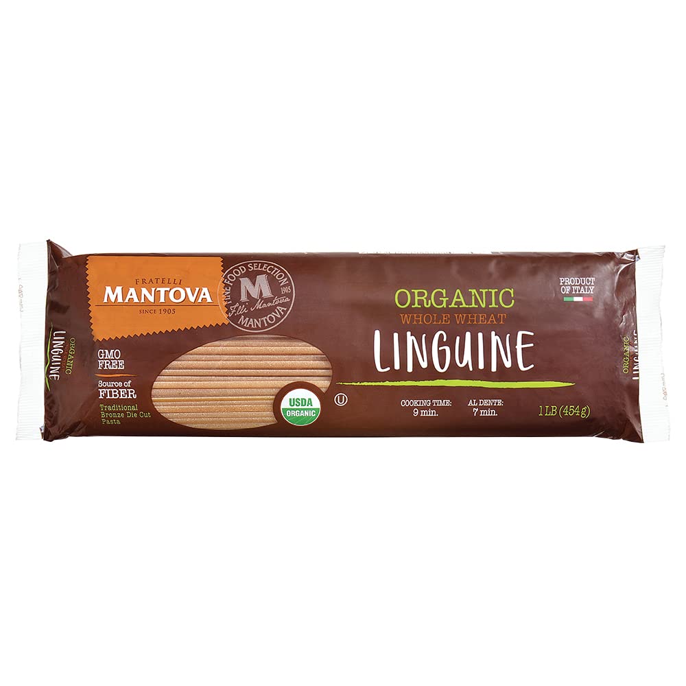 Mantova front packaging showing 1-pound bag and brand for pantry-ready convenience