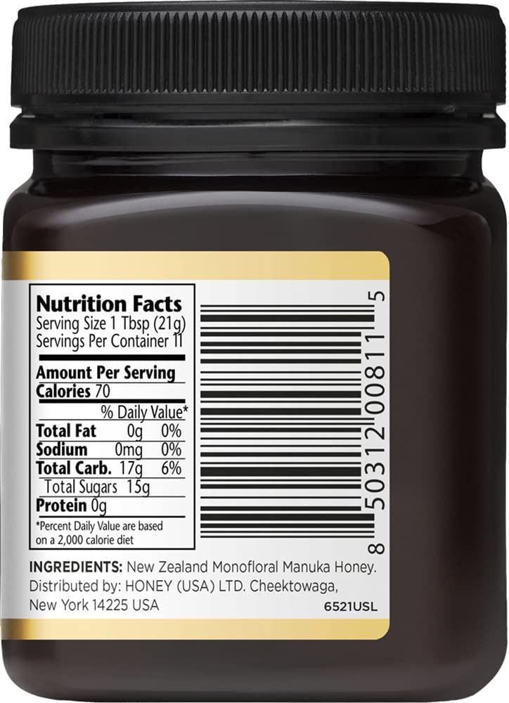 Manuka Doctor amber honey pour capturing thick flow and texture benefit