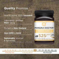 Manuka Doctor creamy texture close-up highlighting thick consistency for easy spreading