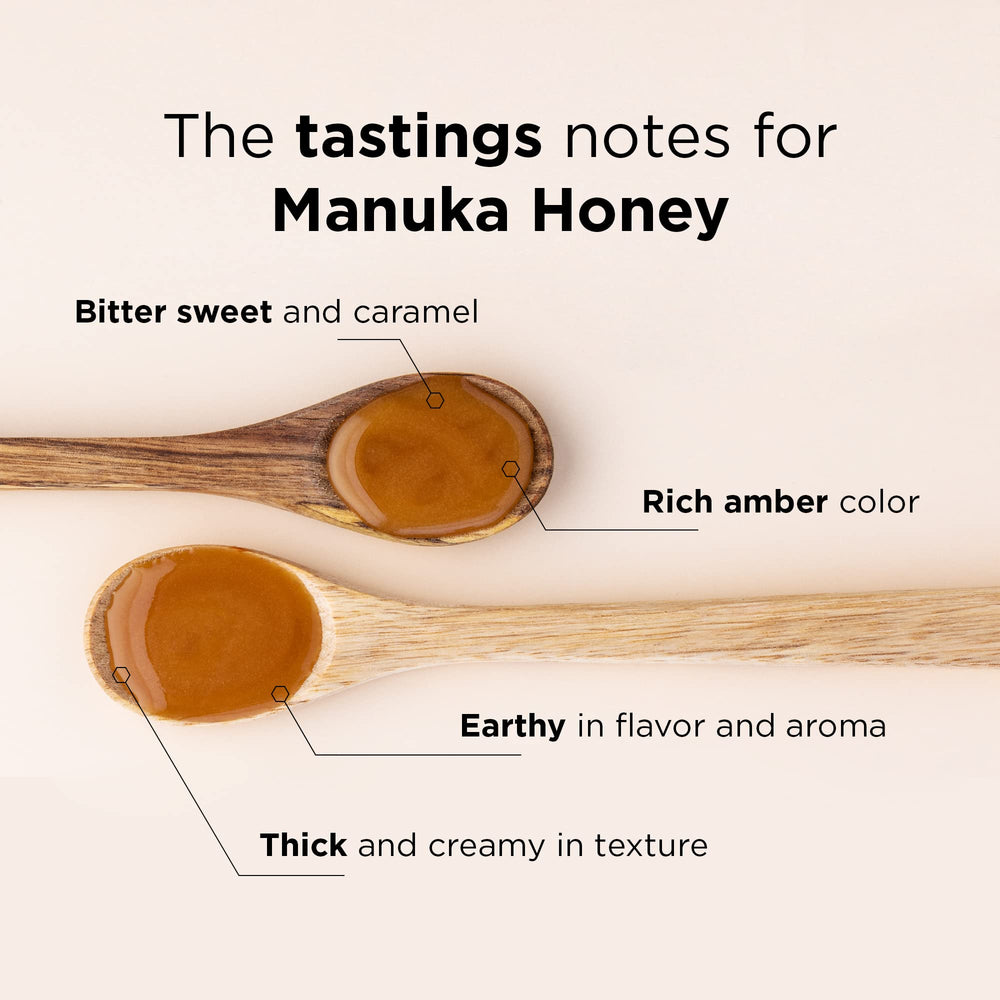 Manuka Doctor label and certification display proving New Zealand origin