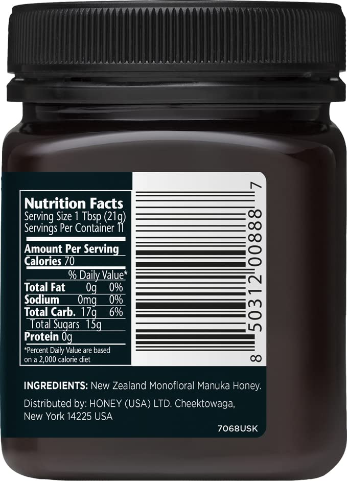 Manuka Doctor drizzling over smoothie demonstrating flavor boost and use