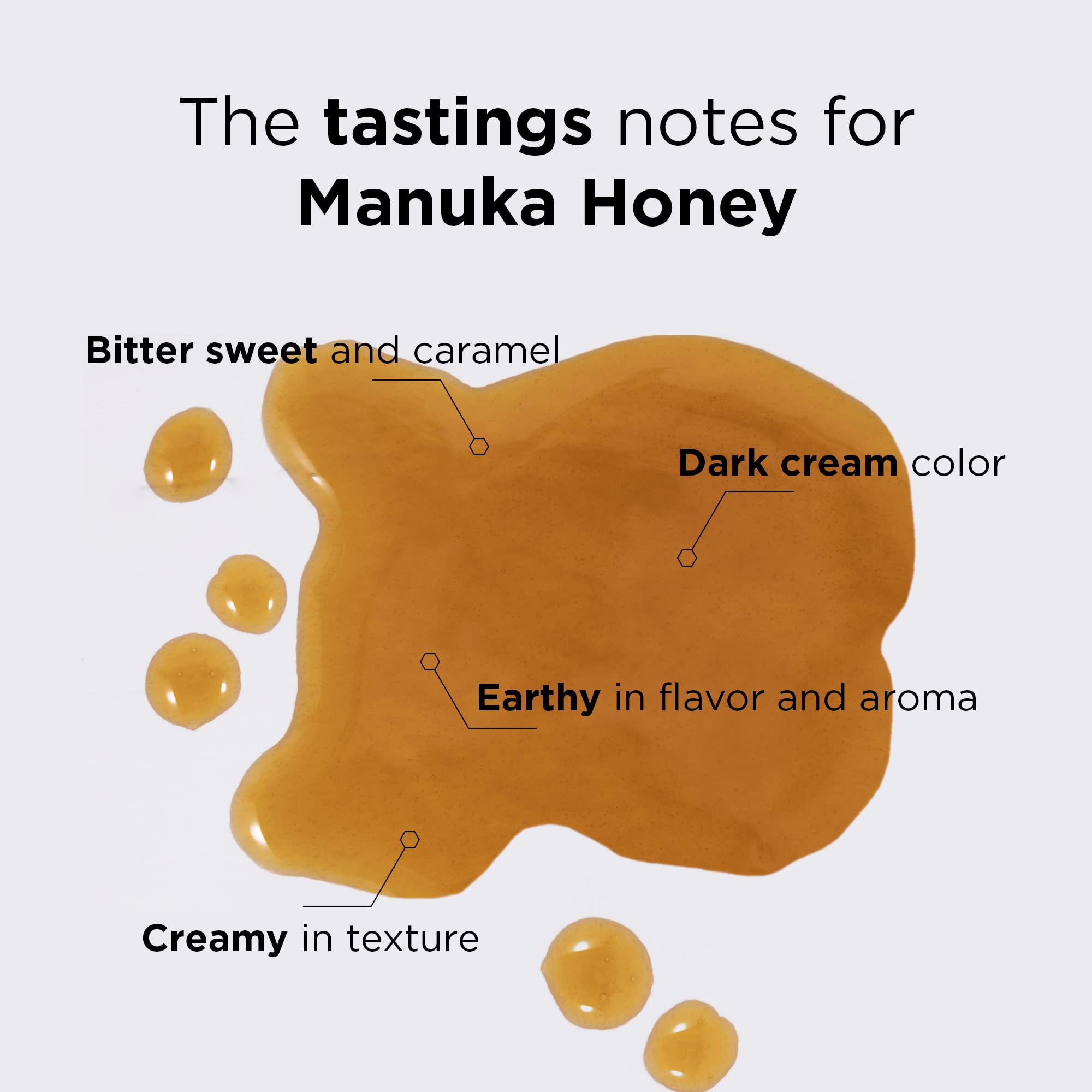 Manuka Doctor spoon with thick honey showing creamy texture and pour control