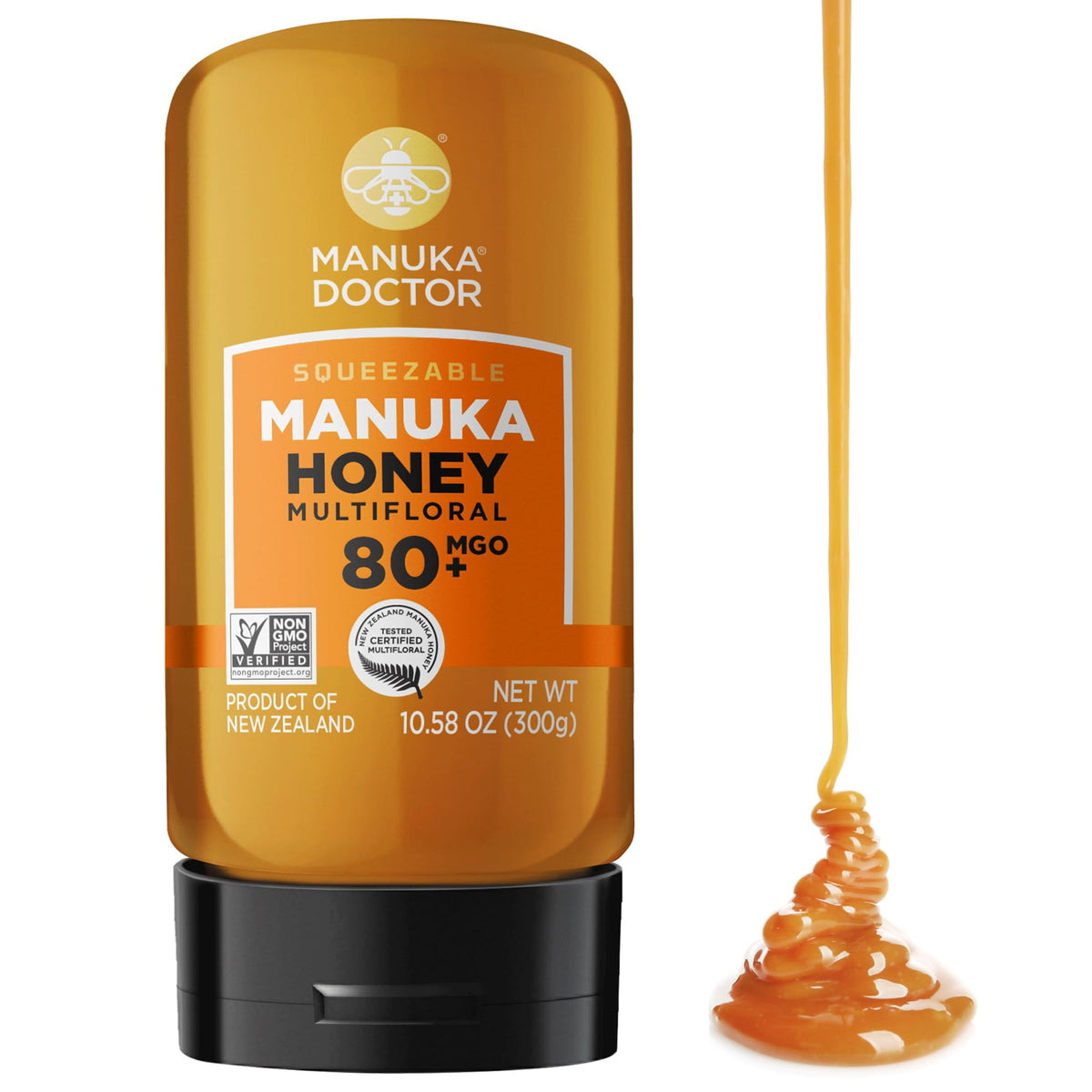 Manuka Doctor front packaging showing bottle and branding for authenticity