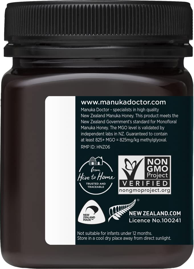 Manuka Doctor spread on toast showing serving suggestion and natural sweetness