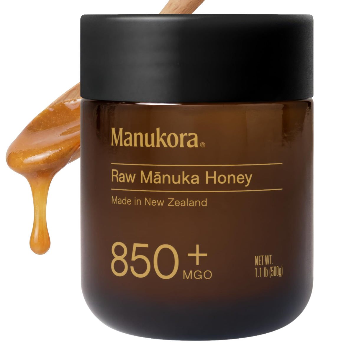 Manukora front packaging showing jar and clear labeling for confident purchase