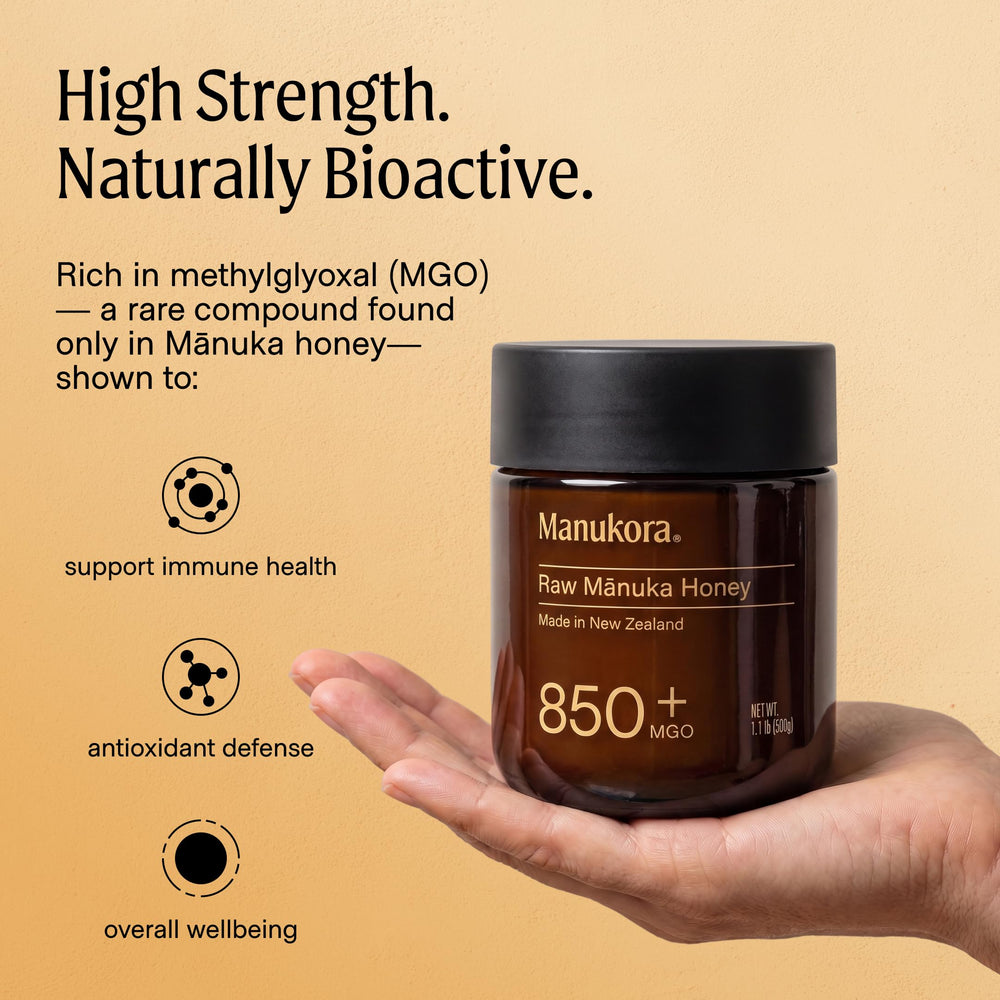 Manukora jar label with QR code displaying traceability and lab verification