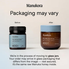 Manukora QR code label close-up proving traceability and verified origin