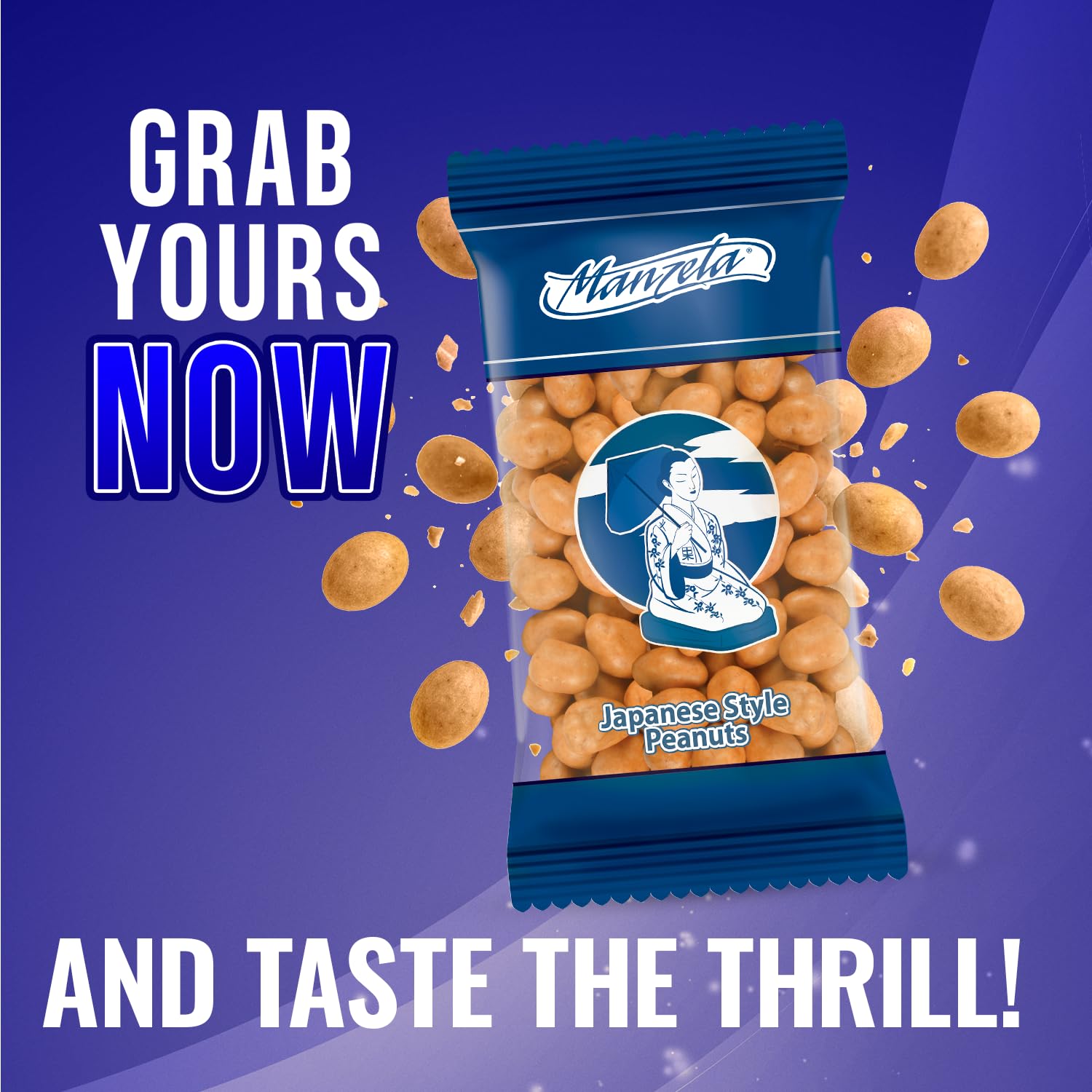 manzela sealed pack detail showing airtight seal preserving fresh crunch