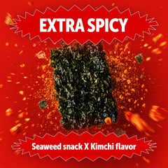 MAPDA kimchip sheet texture detail showcasing roasted seaweed crispness and savory benefit