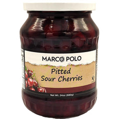 Marco Polo jar front view showing 24 oz label and all-natural benefit