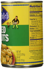 Margaret Holmes open can close-up displaying tender green peanuts and moist texture