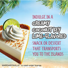 MARGARITAVILLE pie in graham crust demonstrating easy no-bake pie filling